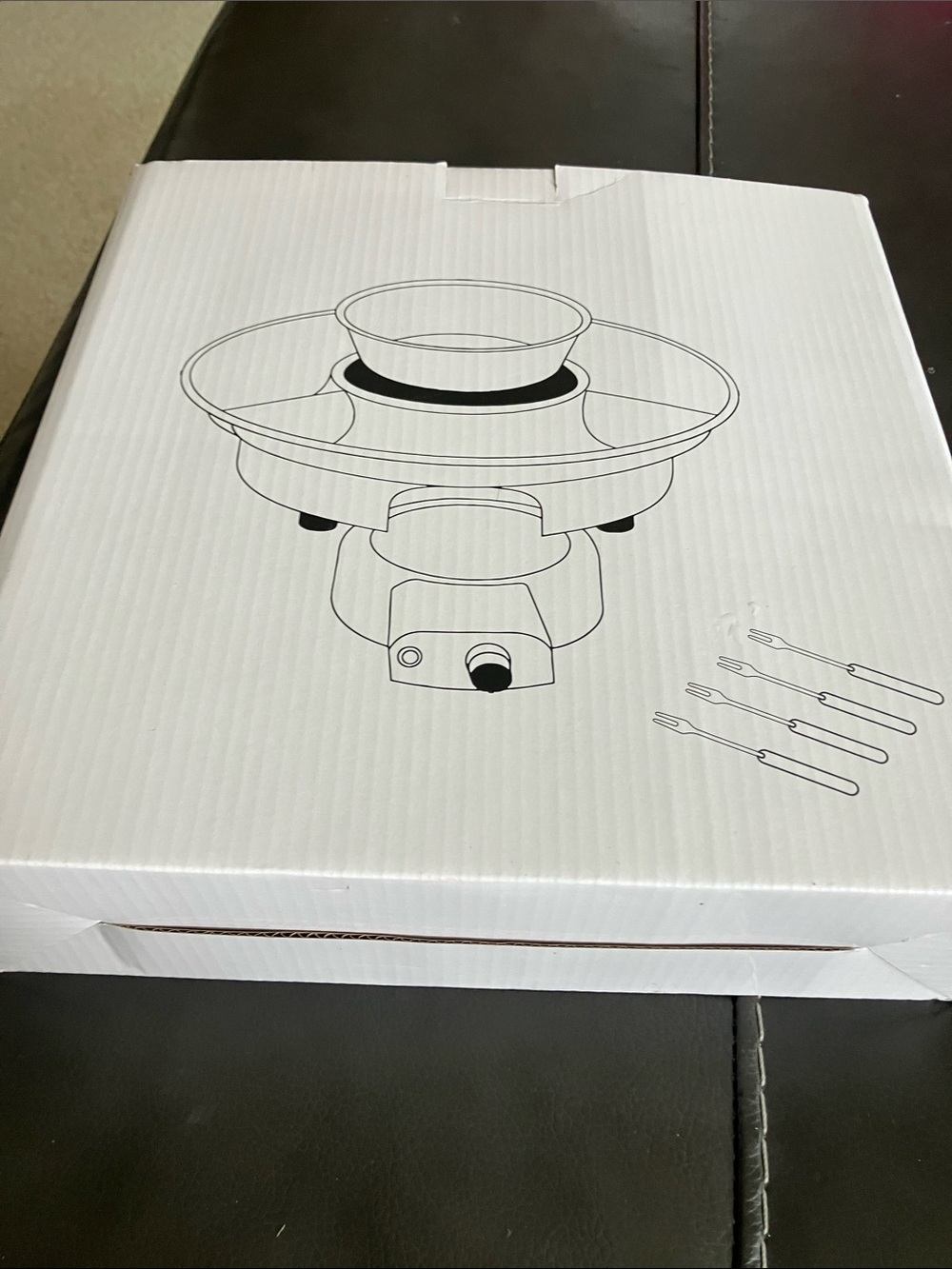 TJ Riley Electric Fondue Set - Picture 3 of 4